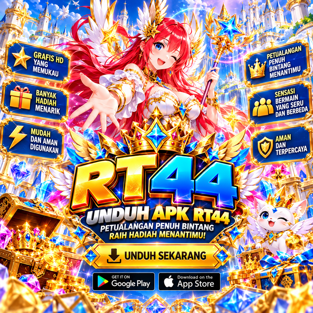 Unduh APK RT44 bertema putri bintang dengan kristal dan kastel fantasi